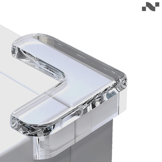 Giggli L-Shape Silicone Corner Guards | Baby Safety Edge Protector, Transparent Corner Protectors